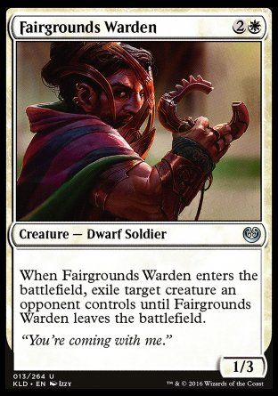 Fairgrounds Warden (Kaladesh) Trading Card