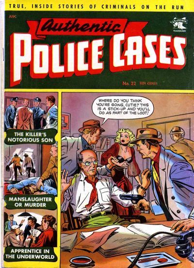 Authentic Police Cases #22 Comic