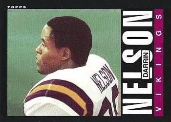 Darrin Nelson 1985 Topps #97 Sports Card