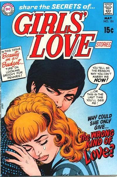 Girls' Love Stories #151 Comic