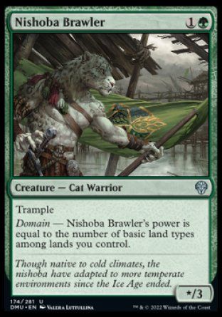 Nishoba Brawler (Dominaria United) Trading Card