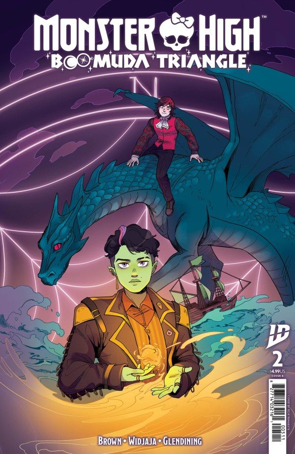 Monster High: Boomuda Triangle #2 (Variant B Hanakata Connecting Variant) Comic