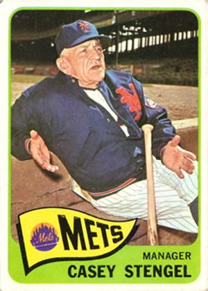 Casey Stengel 1965 Topps #187