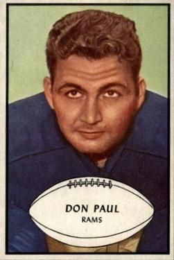 Don Paul 1953 Bowman #47 Sports Card