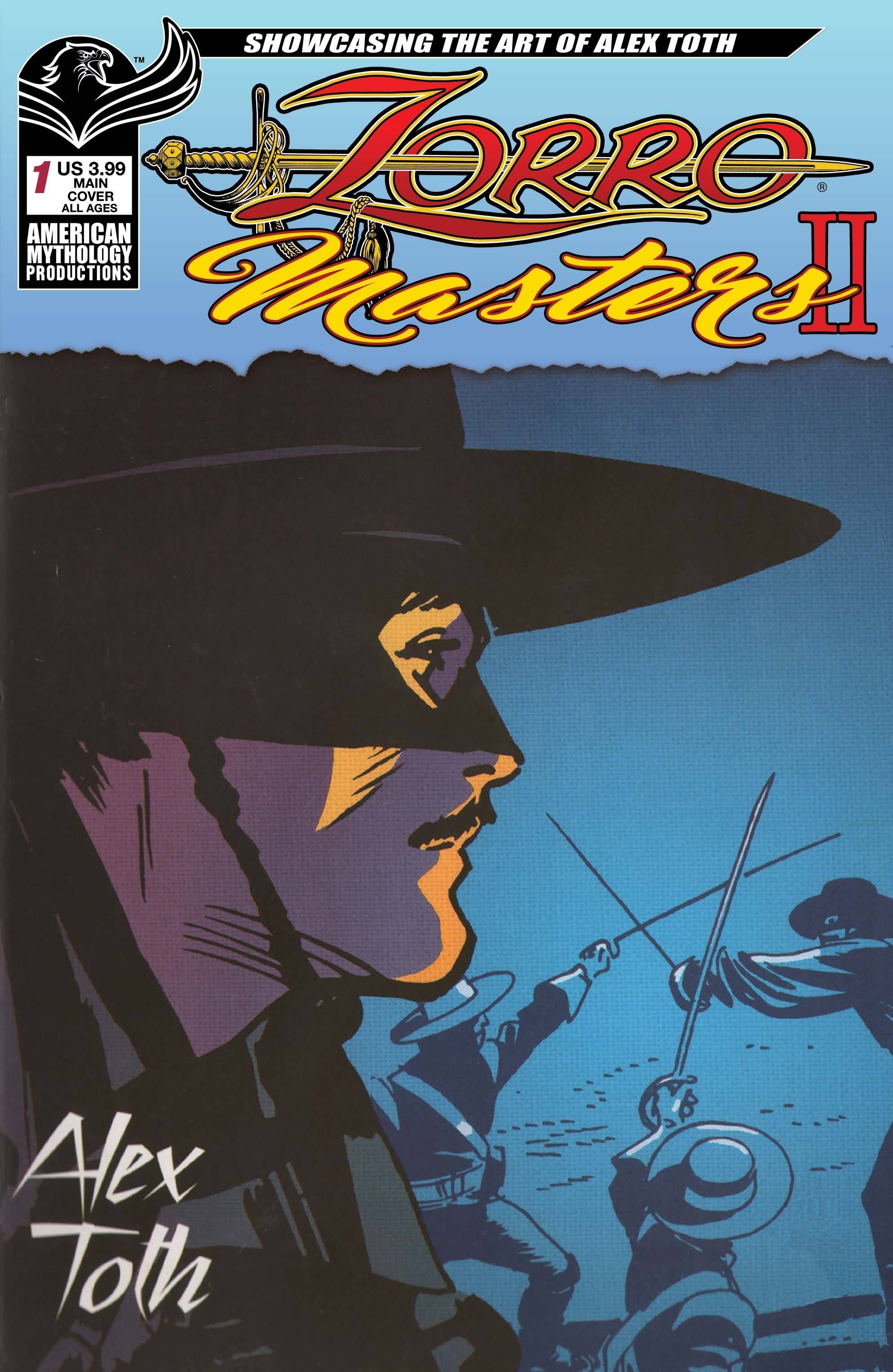 Zorro Masters Alex Toth II Comic