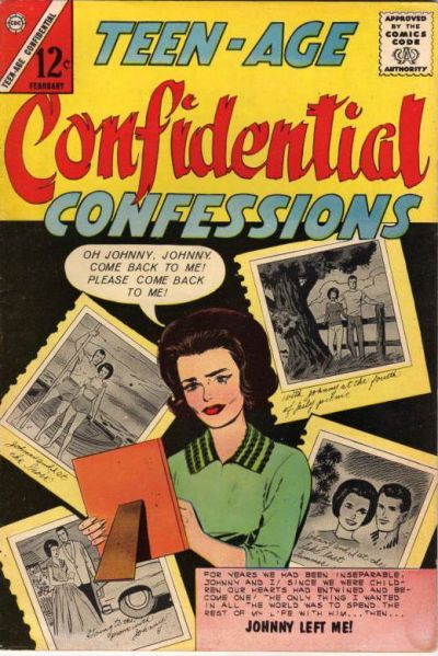 Teen-Age Confidential Confessions #16 Comic