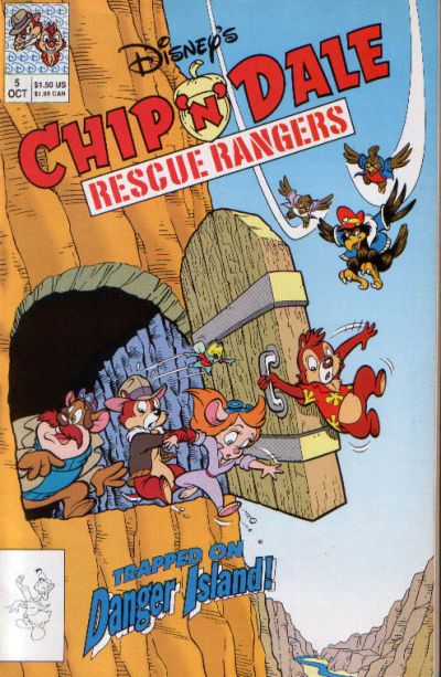 Chip 'N' Dale Rescue Rangers #5 Comic