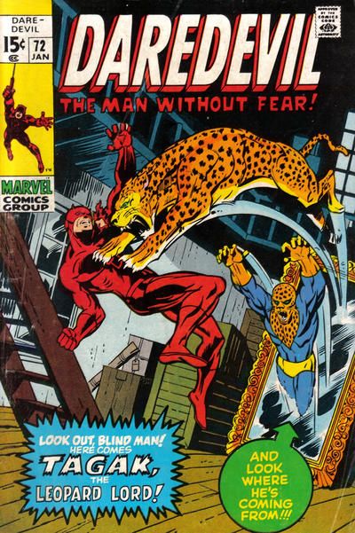 Daredevil #72 Comic