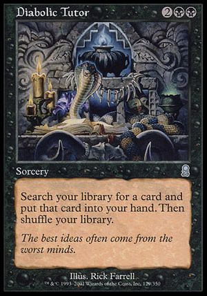 Diabolic Tutor (Odyssey)