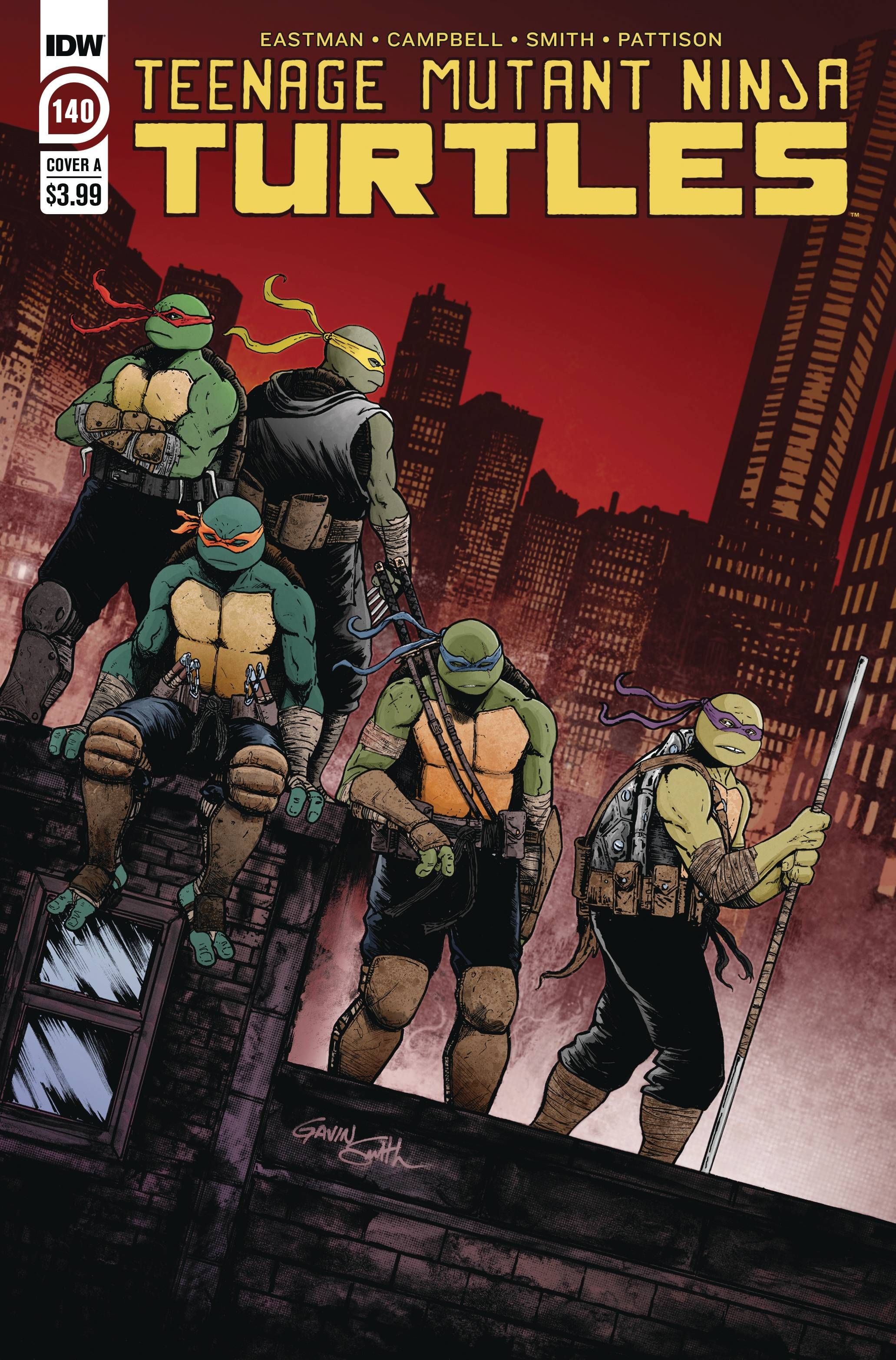 Teenage Mutant Ninja Turtles #140 Comic