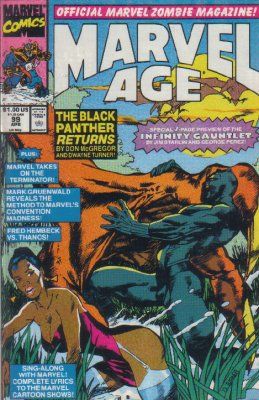 Marvel Age #99 Comic