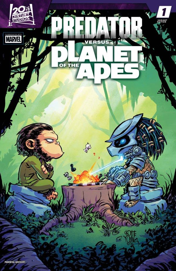 Predator vs. the Planet of the Apes #1 (Variant) Comic