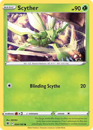 Scyther (4/189) - Astral Radiance