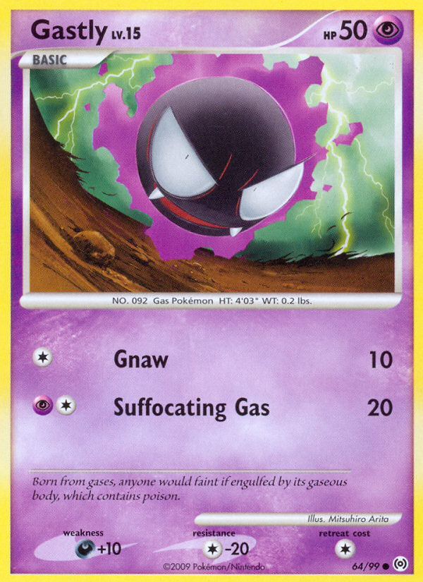 Gastly (64/99) - Arceus Pokémon Card