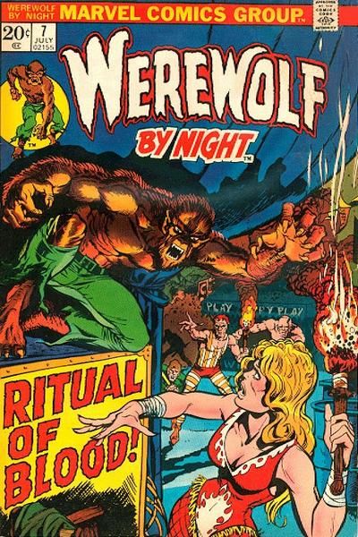 Werewolf by Night #7 Comic