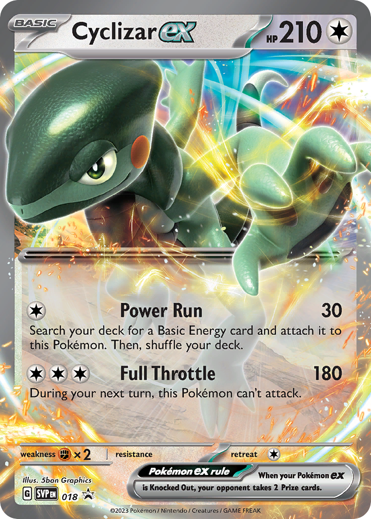 Cyclizar Pokémon Card