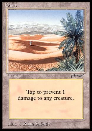 Oasis (Arabian Nights) Trading Card