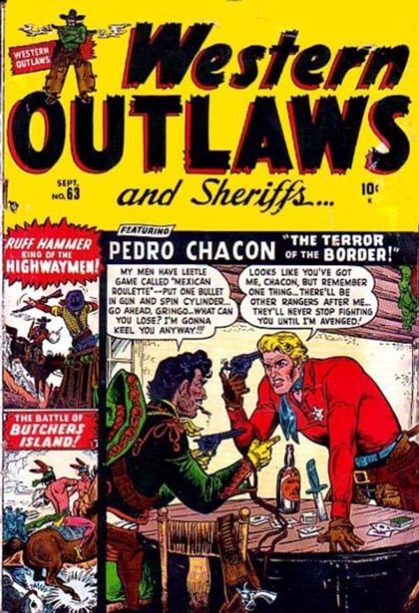 Western Outlaws and Sheriffs #63