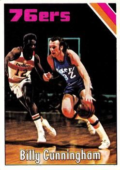 Billy Cunningham 1975 Topps #20 Sports Card