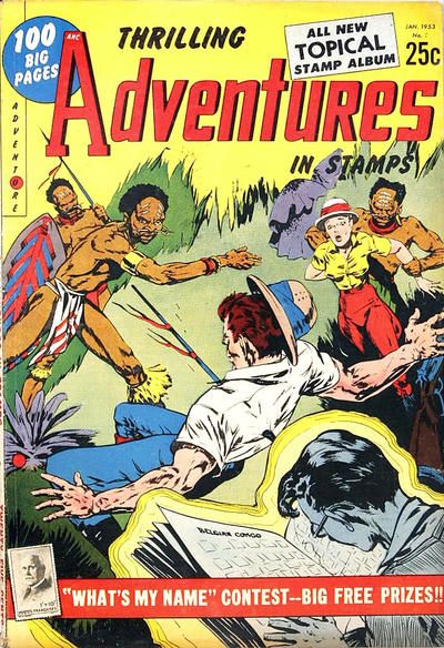 Thrilling Adventures In Stamps Comics #v1#8 Comic