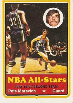 Pete Maravich 1973 Topps #130 Sports Card