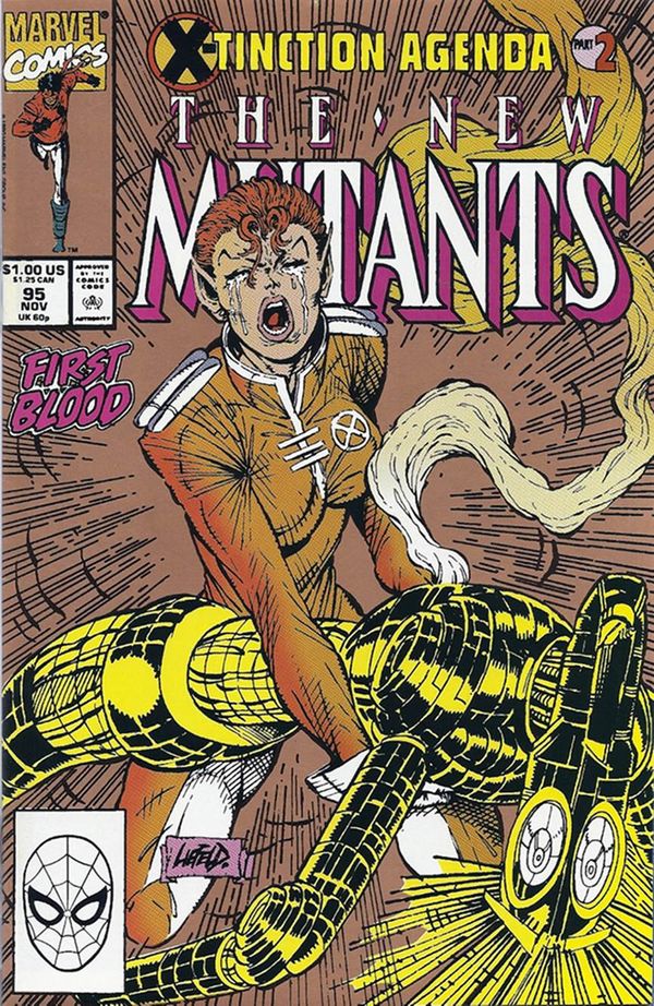 New Mutants #95 (2nd Printing)