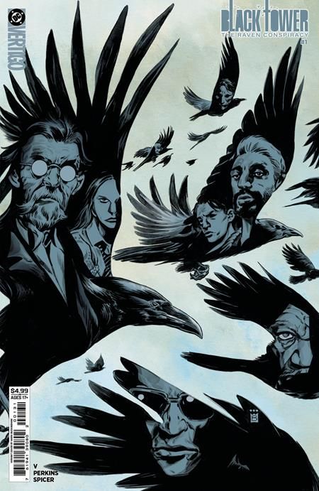 Black Tower The Raven Conspiracy #1 (Cvr C Mark Buckingham Card Stock Variant) Comic