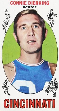 Connie Dierking 1969-70 Topps Basketball #28 Sports Card