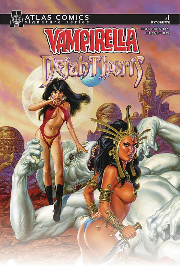Vampirella Dejah Thoris #1 (Sgn Atlas Cover)