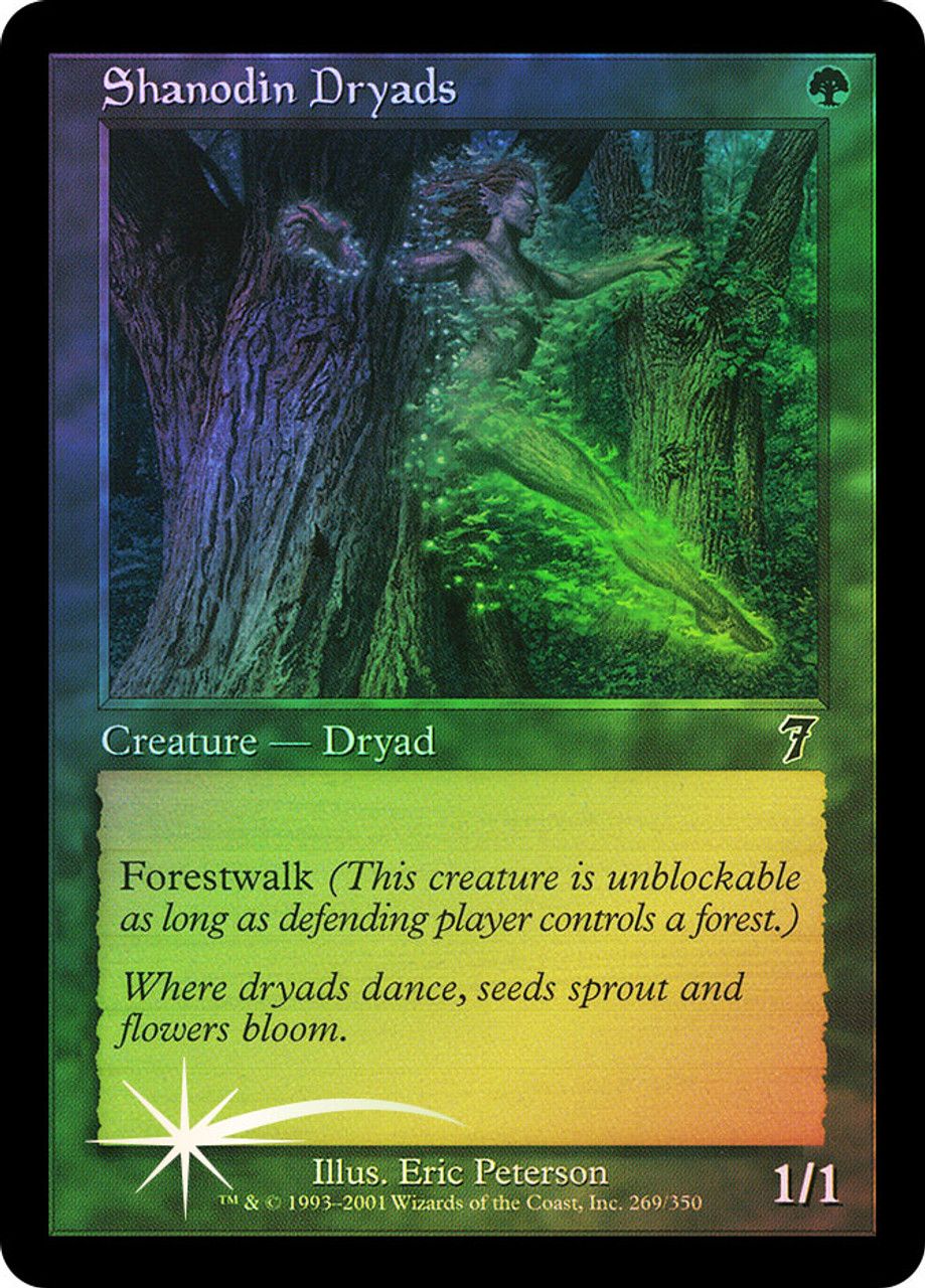 Shanodin Dryads (7th Edition - Foil) Trading Card