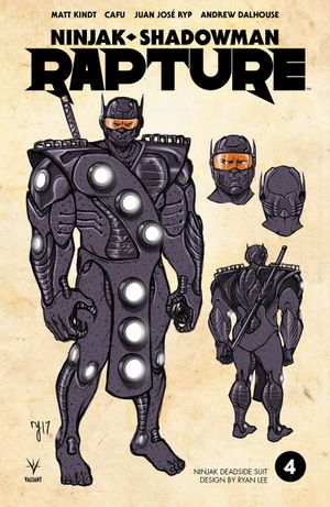 Rapture #4 (Cover D 10 Copy Cover Char Dsn Variant)