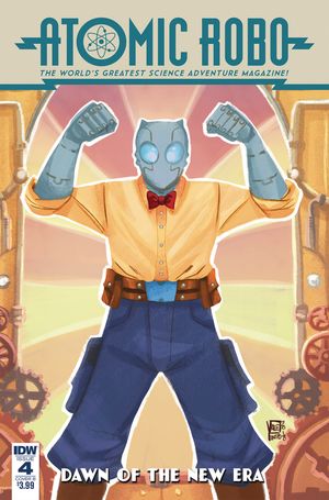 Atomic Robo & Dawn Of New Era #4 (Cover B Pinto)