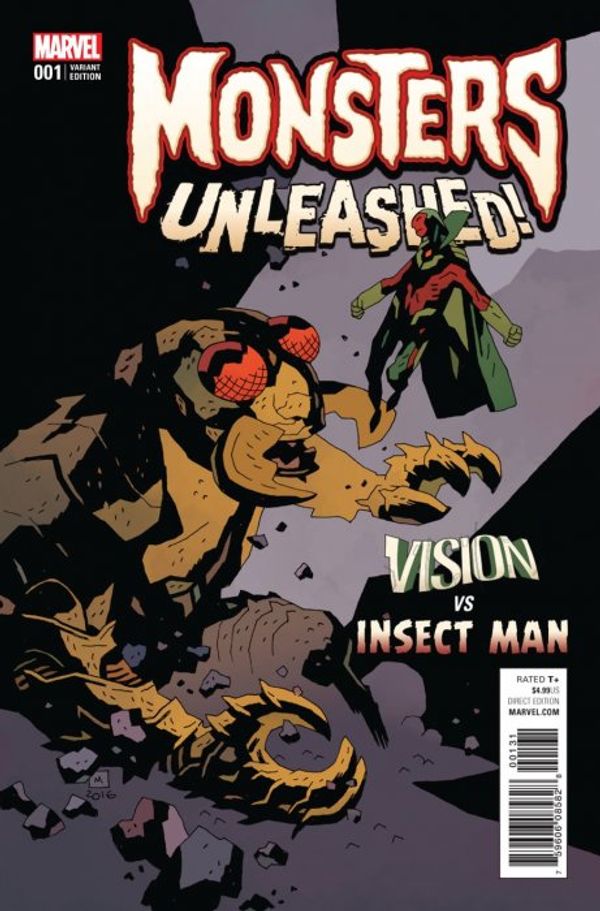 Monsters Unleashed #1 (Mignola Classic Monsters Vs Marv)