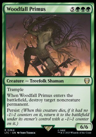 Woodfall Primus (The Lord of the Rings Commander Decks) Trading Card