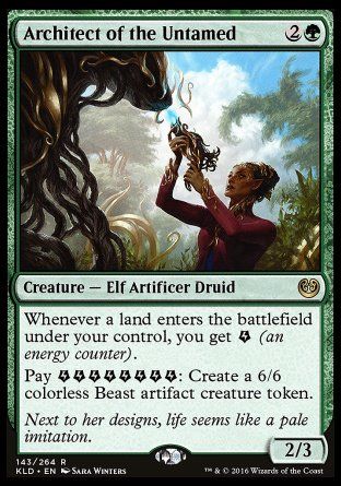 Architect of the Untamed (Kaladesh) Trading Card