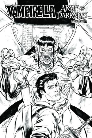 Vampirella Army Of Darkness #2 (Cover C 10 Copy Cover)