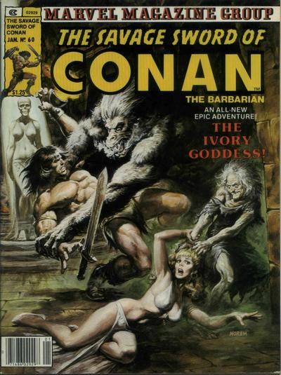 The Savage Sword of Conan #60 Comic