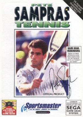 Pete Sampras Tennis Video Game