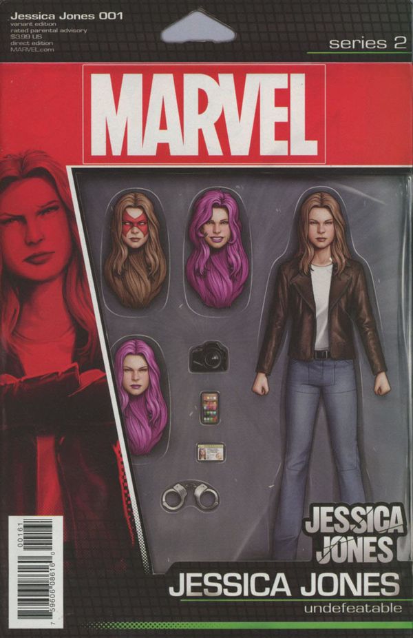 Jessica Jones #1 (Christopher Action Figure Variant)
