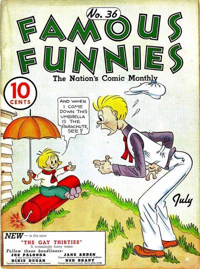 Famous Funnies #36 Comic