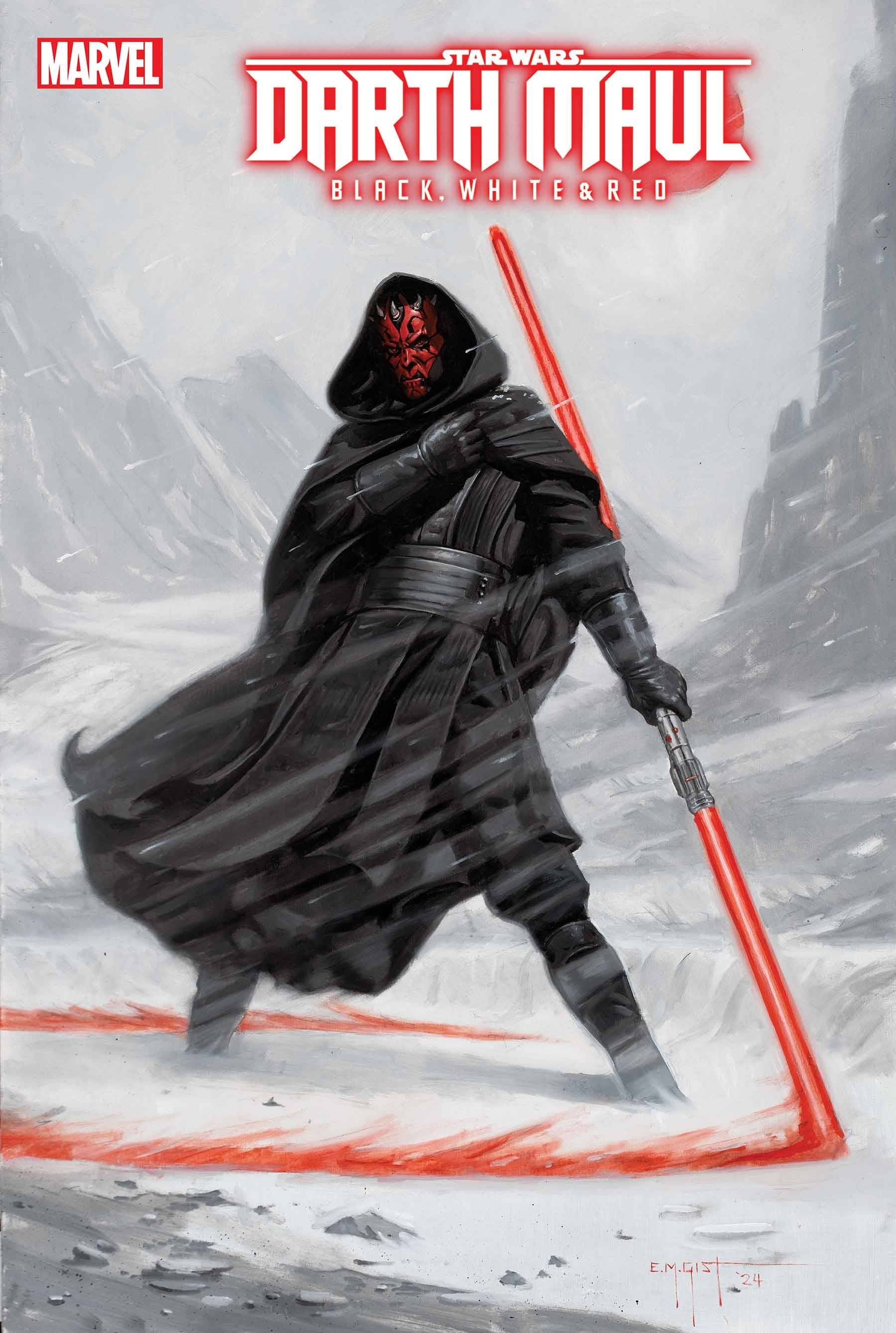 Star Wars: Darth Maul - Black, White & Red #4 Comic