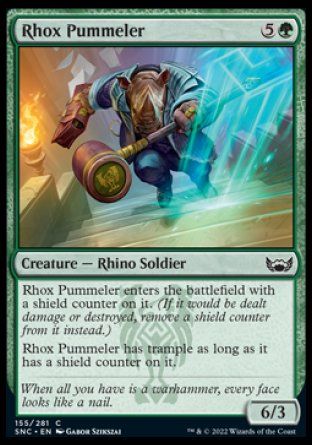 Rhox Pummeler (Streets of New Capenna) Trading Card