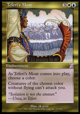 Teferi's Moat (Time Spiral) Trading Card