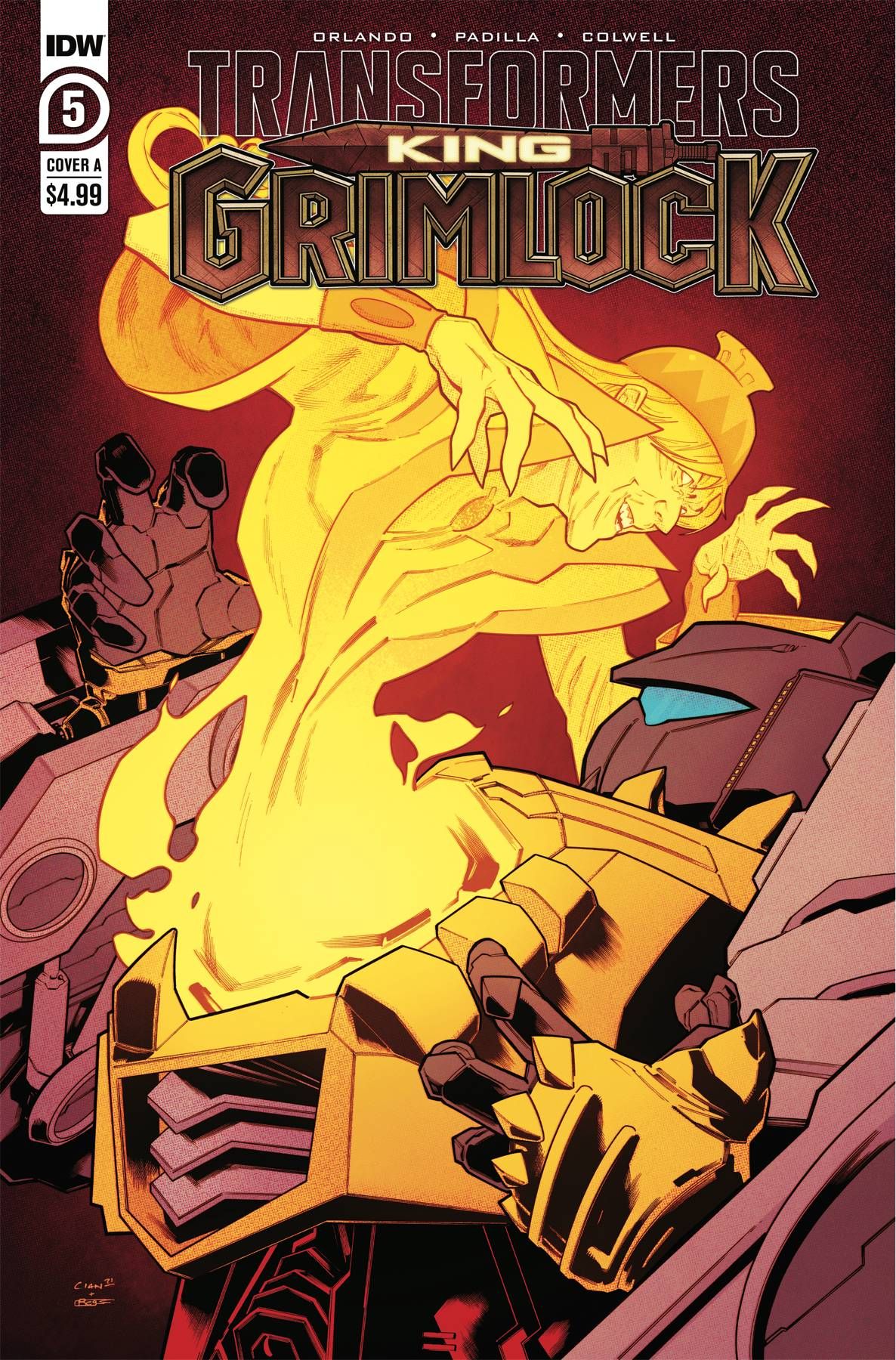 Transformers King Grimlock #5 Comic
