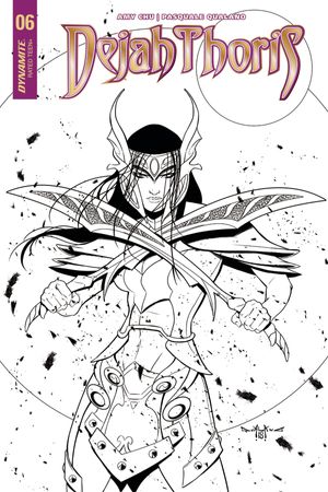 Dejah Thoris #6 (Cover E 20 Copy Qualano B&w In)
