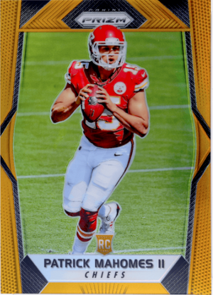 Patrick Mahomes II 2017 Prizm #269 (Gold /10)