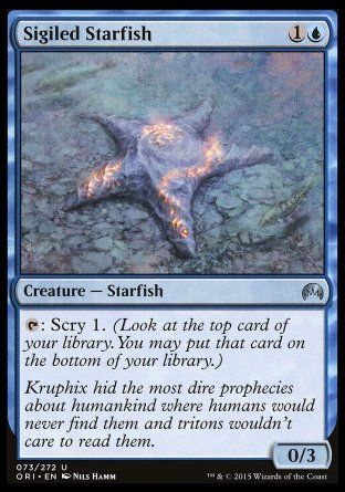 Sigiled Starfish (Magic Origins) Trading Card