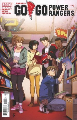 Saban's Go Go Power Rangers #1 (Unlock Thank You Variant)