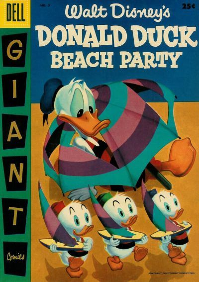 Donald Duck Beach Party #3 Comic