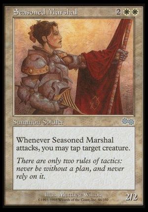 Seasoned Marshal (Urza's Saga)